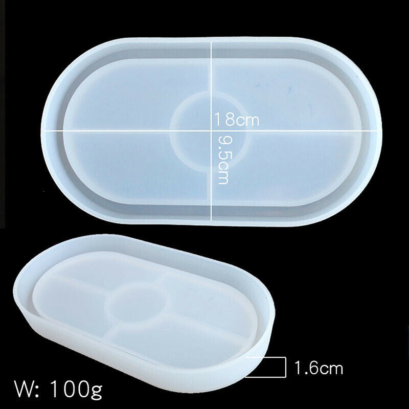 Mold Ashtray Coaster Flexible Silicone Mold Epoxy ResinCraft Clay Mol.l8