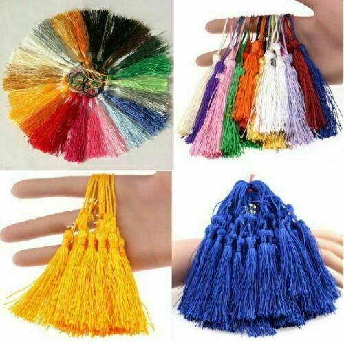 30*/Set DIY Tassels Crafts for Souvenir Bookmarks Jewelry Making Accessories Set