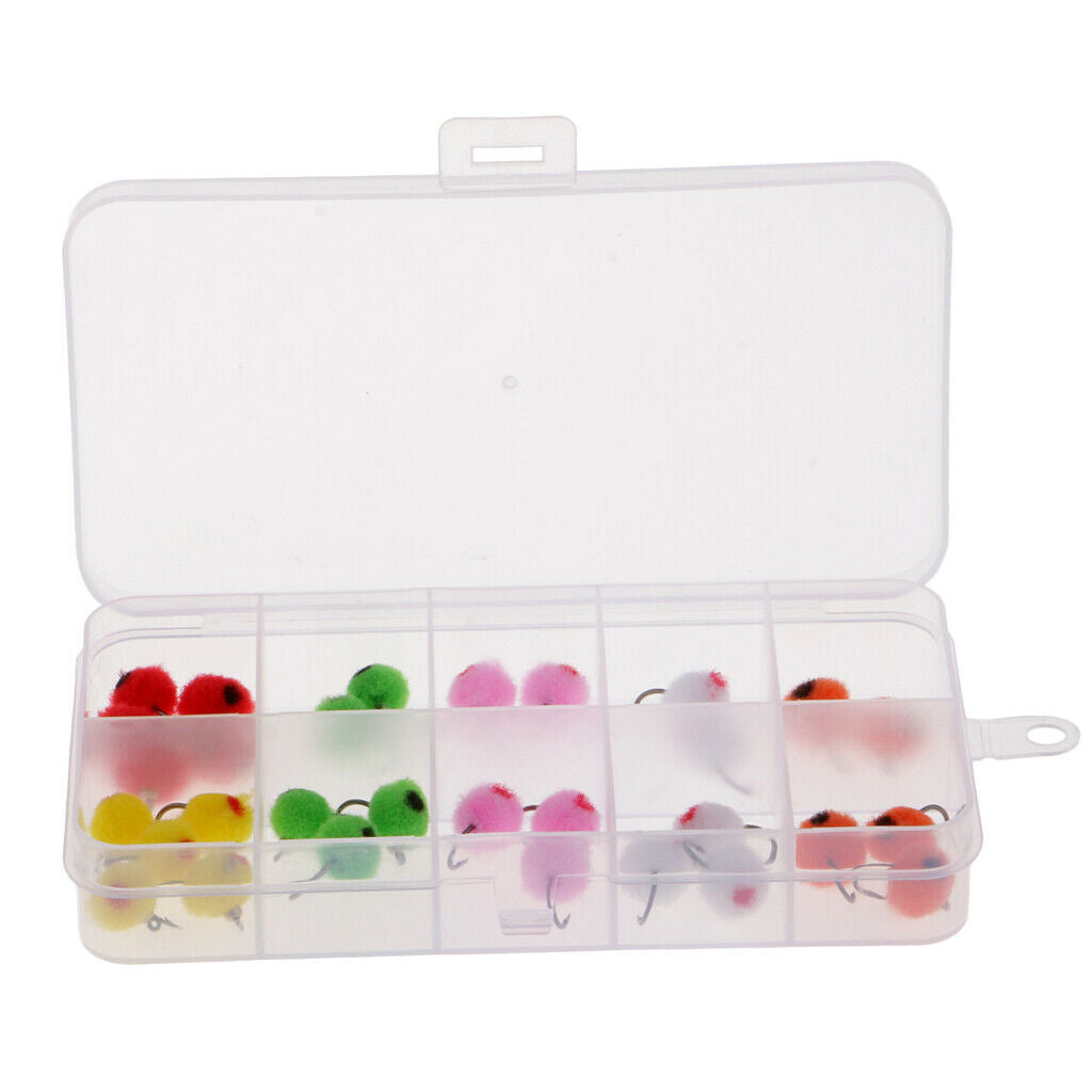 36pcs / Box Fly Fishing Lures Baits Fish Kit Fishing Accessories