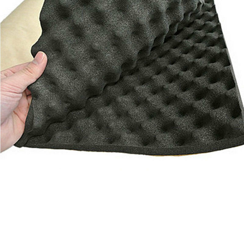 20mm Acoustic Foam Car Deadening Proofing Hood Sound Shield Insulation 50x100CM