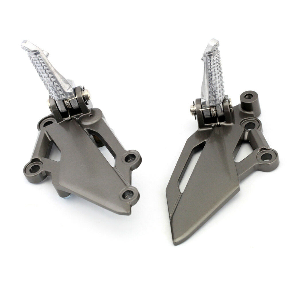 For Kawasaki EX250R/EX300 Ninja 300 Z250 Z300 Left Right Foot Peg Pedal Bracket