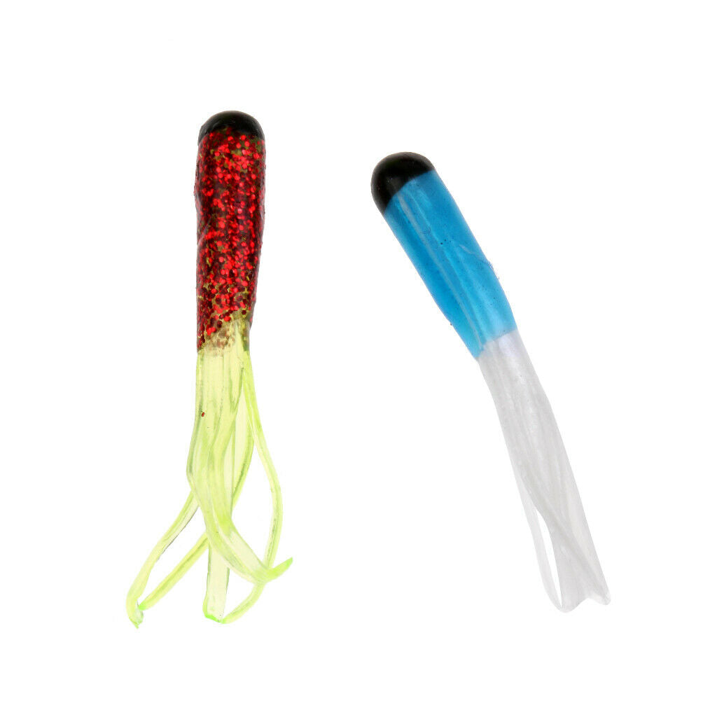 316pcs Soft Fishing Lure Bait & Jigs Head Hooks Set for Saltwater/Freshwater