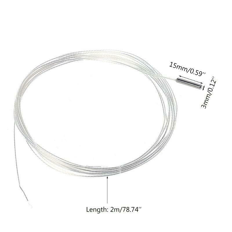 PT1000 3mm*15mm Probe 1/3DIN Temperature Sensor Platinum Resistance RTD 2m 2Wire