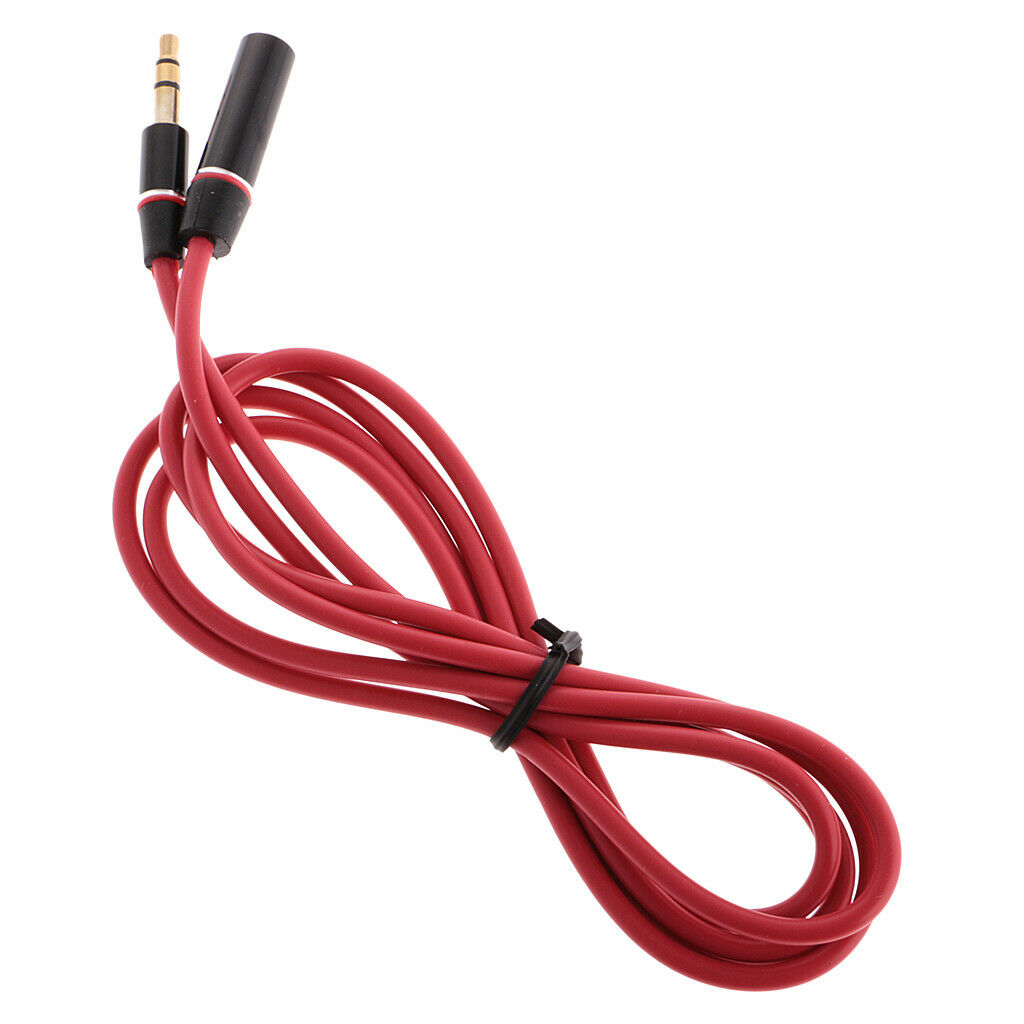 4ft 3.5mm 1/8" Stereo Audio Aux Headphone Extension Cable Cord M to F MP3