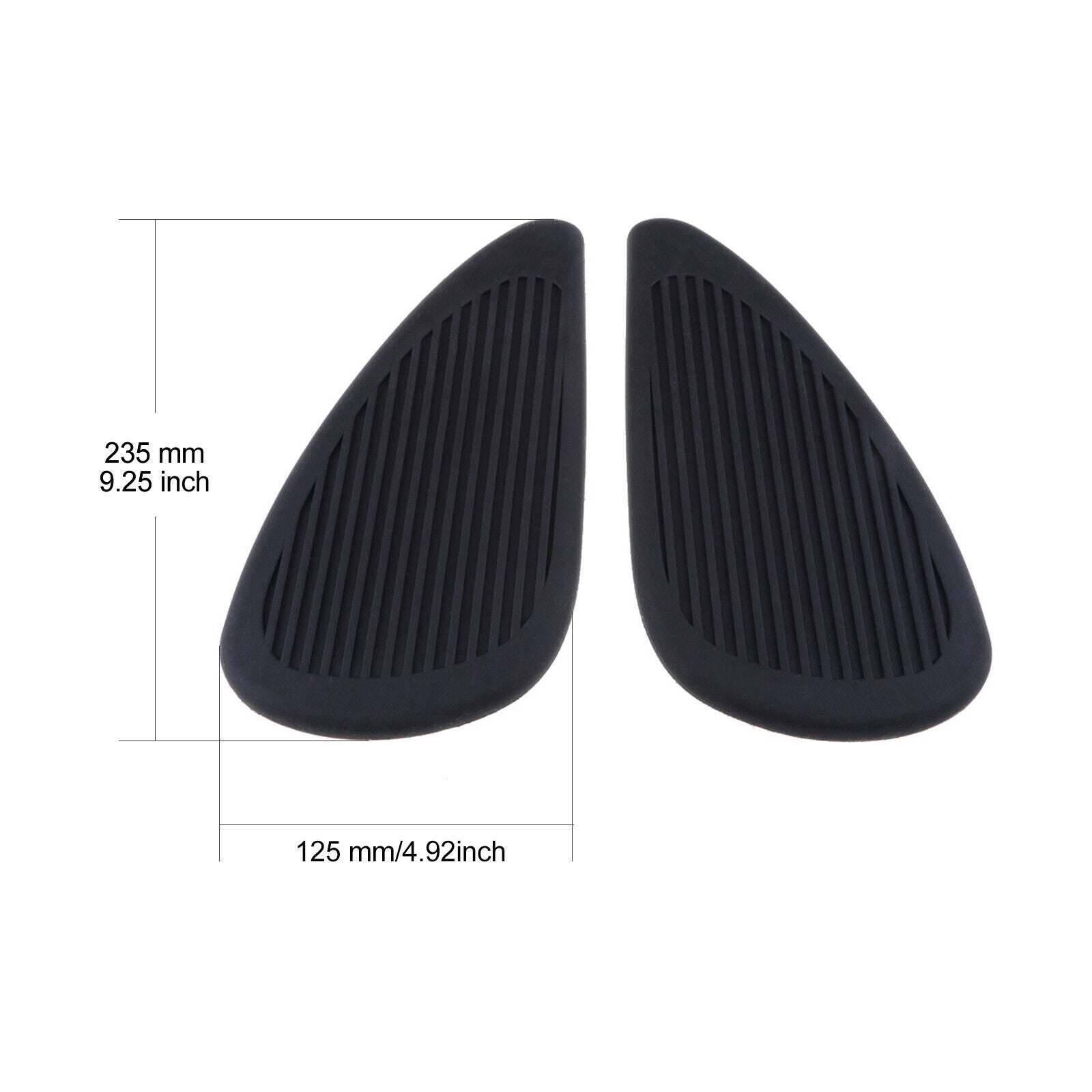 Motorcycle Universal Fuel Tank Pads Side Gas Pads Knee Grip Protection
