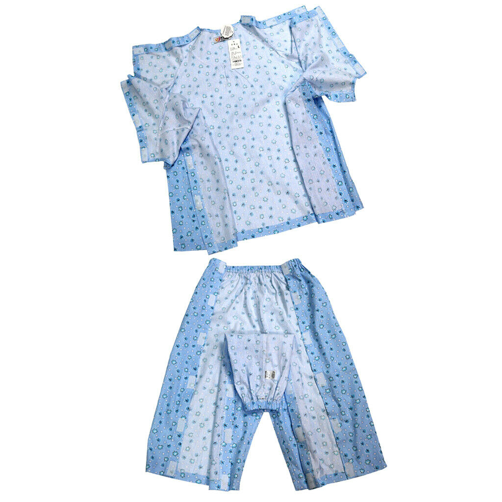 1 Suit Cotton Patient Clothes Nursing Clothes  Pajamas Clothing M
