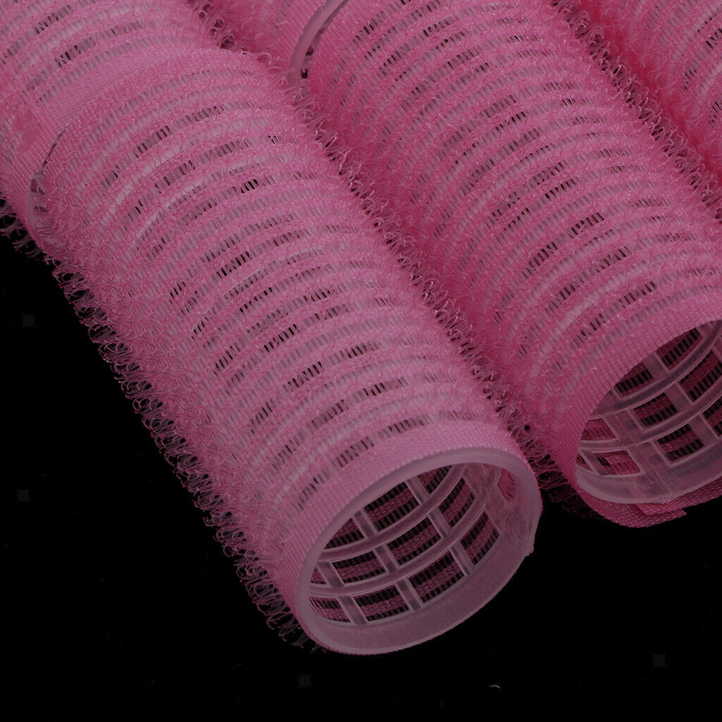20x Plastic Hair Roller Curling Curls Sticky Styling Curlers for 28mm/20mm