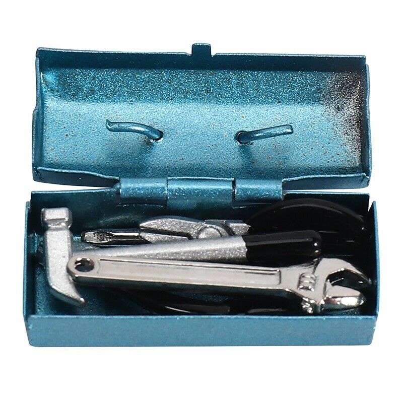 Rc Cler 1:10 Accessories Mini Hammer Wrench Tools Box For Traxxas -4 Tamiya CcN4