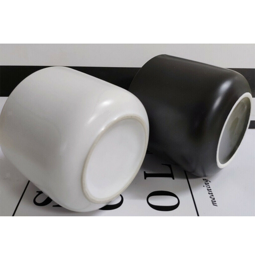 Pack of 2 Ceramic Nail Acrylic Liquid Powder Container Bowl Pot Bowl 7oz