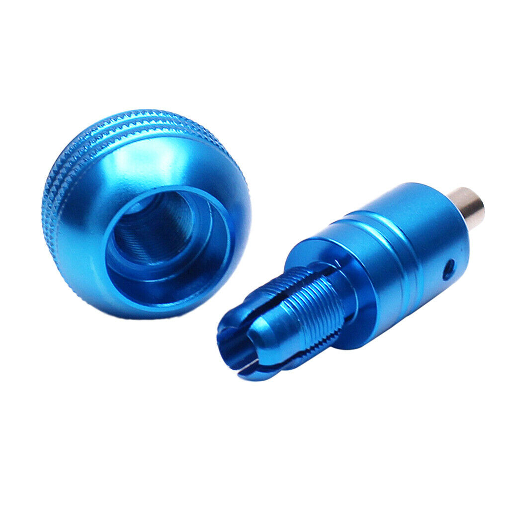 Alloy  Machine  Handle Grip Holder  Bar Tube 35mm - Blue, as described - Blue,