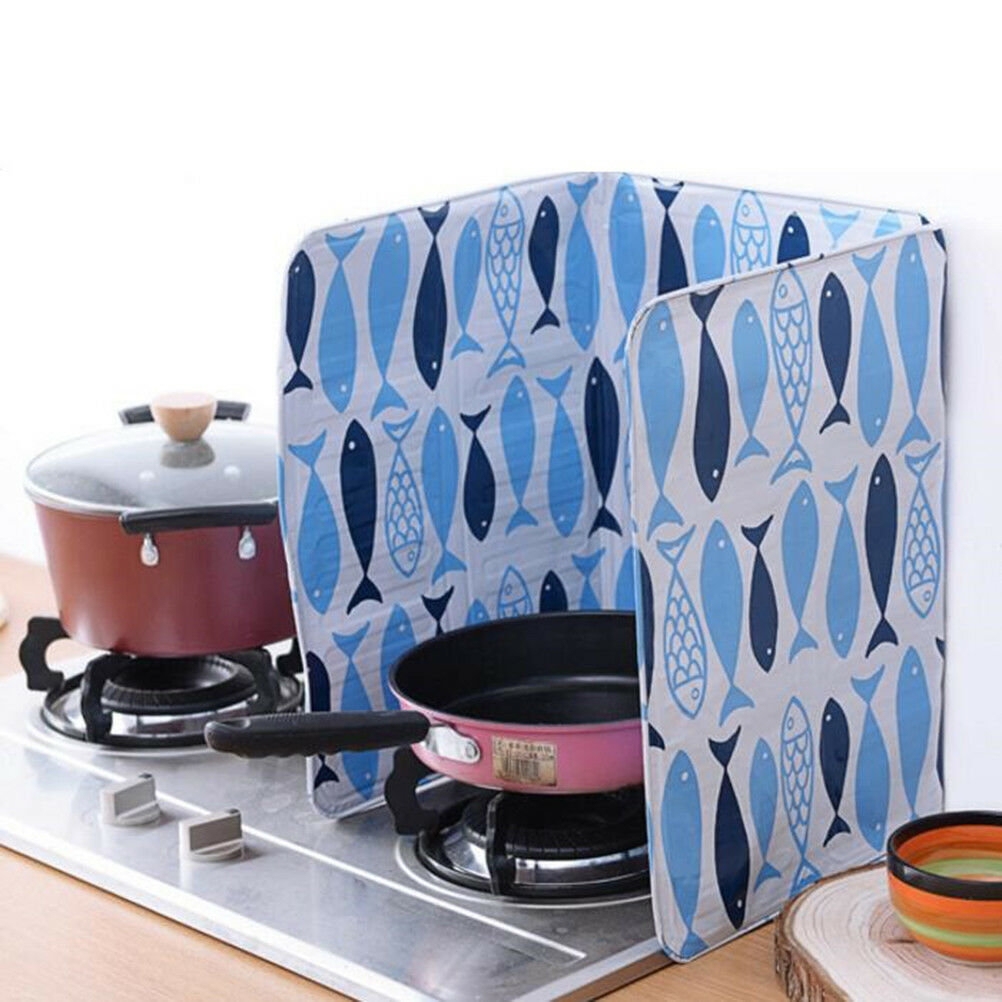 Kitchen anti splatter shield guard cooking frying pan oil splash screen cover.DD