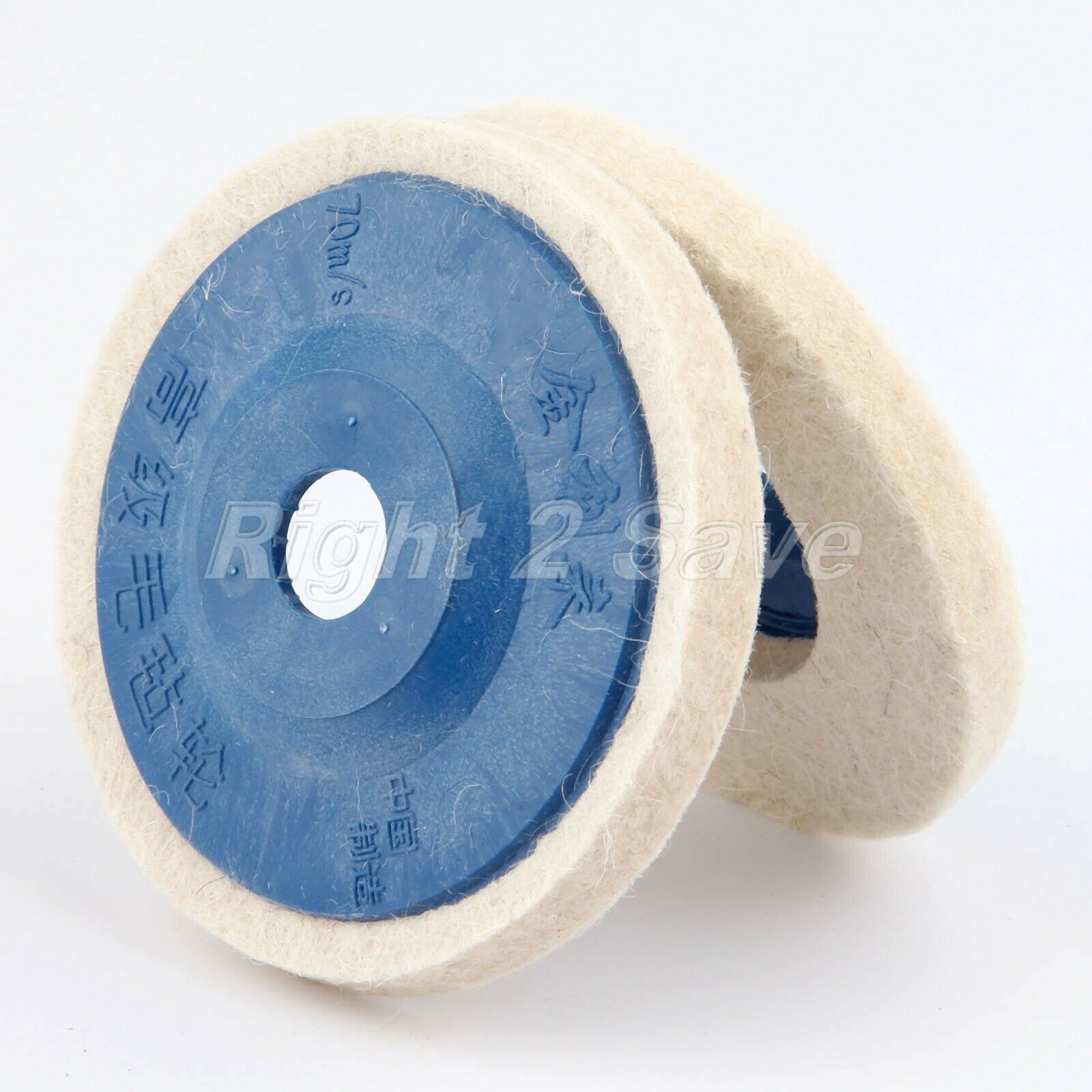 1pc 4" Round Sanding Disc Wool Felt Woodworking Polishing Wheel Pad Rotary Tool