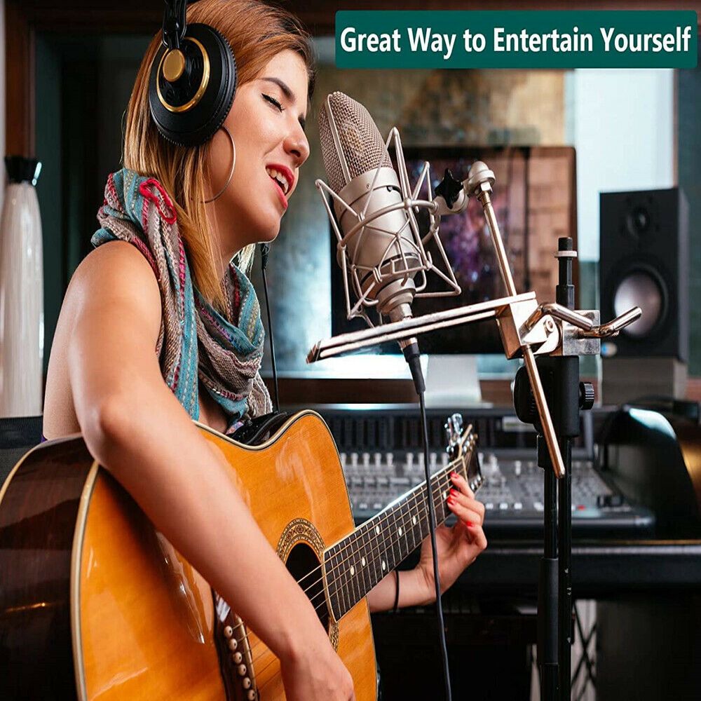 3 Meters Electric Guitar Bass Cable 6.35mm to USB Interface Link PC Audio Cable