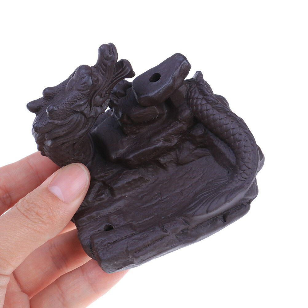 Dragon Incense Burners Smoke Back flow Best Cone Censer Stick Holder Home DeBDA
