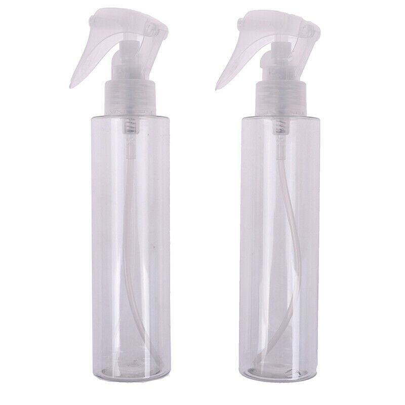 2Pcs 150ml plastic bottle watering spray kettle transparent small spray bot^CH
