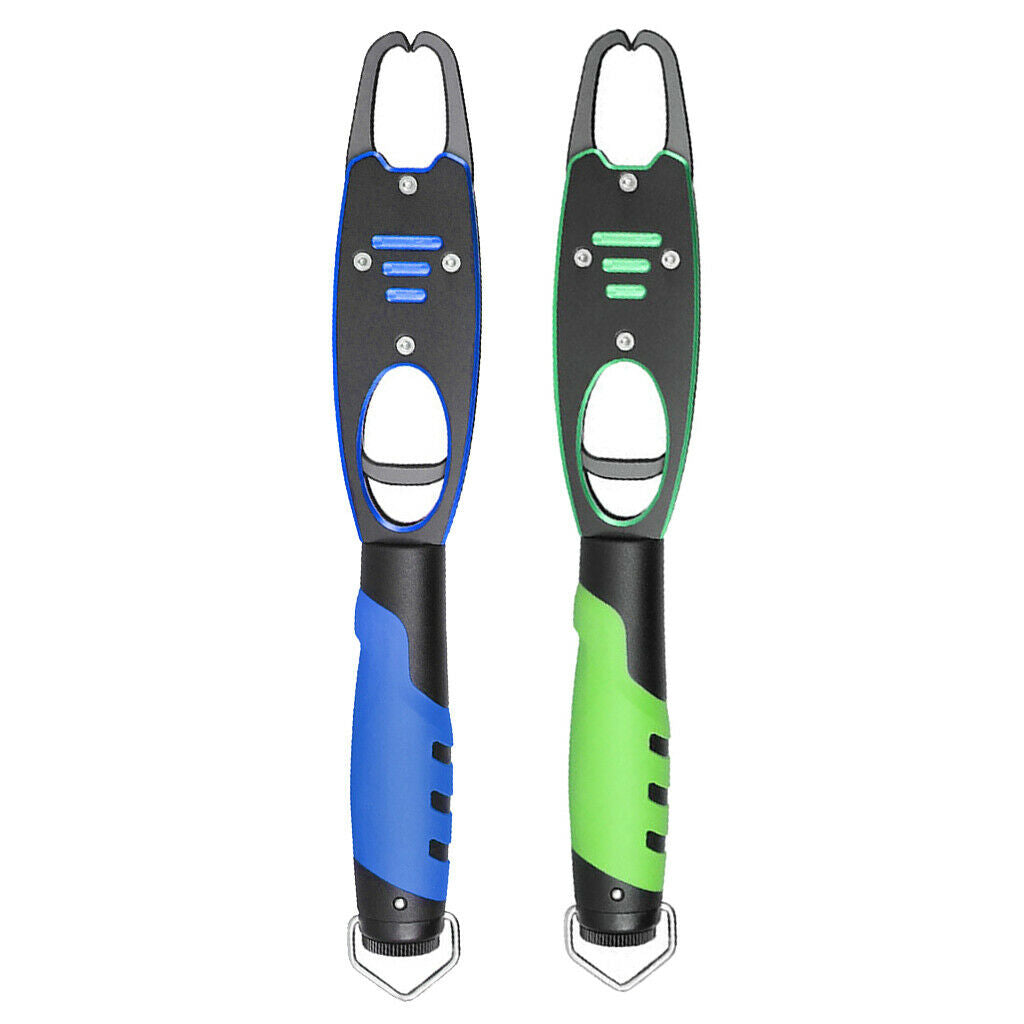 Fish Lip Gripper Holder Split Ring Cutters Plier Fish Controller 11.8" Green