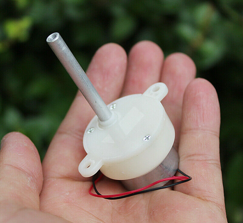 DC 12V 300long-axis gear motor small positive and negative slow-rotating motor