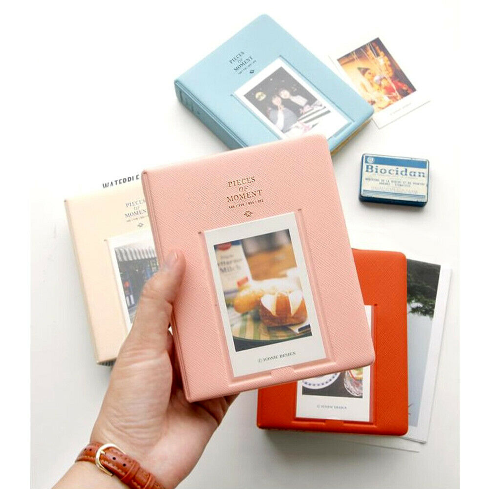 64 Pockets Album Photo Book Storage Case For Fujifilm Instax Mini Film Polaroid
