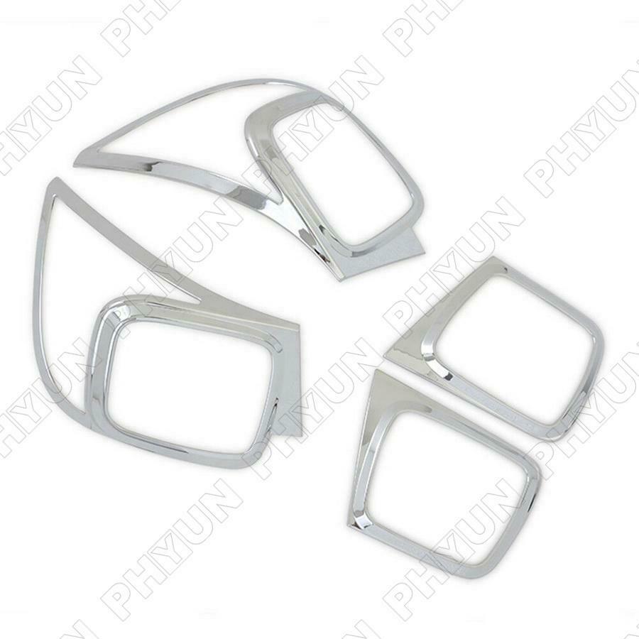For Chevrolet Malibu 2013-2015 Rear Tail Light Cover ABS Chrome Frame Trim Cover