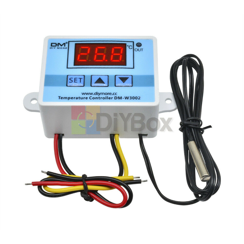 AC 110-220V Digital LED Temperature Controller Microcomputer Thermostat XH-W3002
