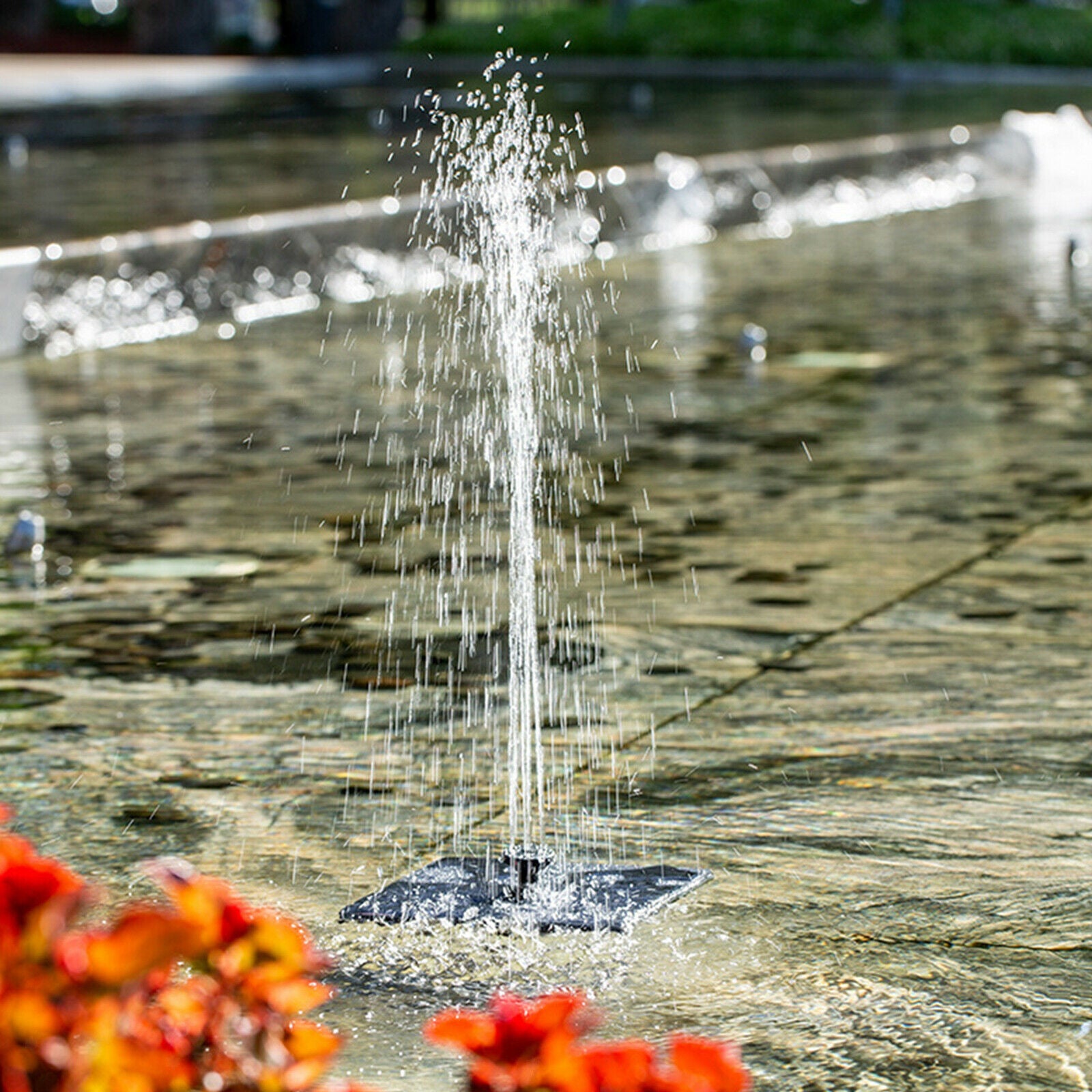 Solar Fountain Water Pump Bird Bath Fountain Floating Fountain Garden Decor