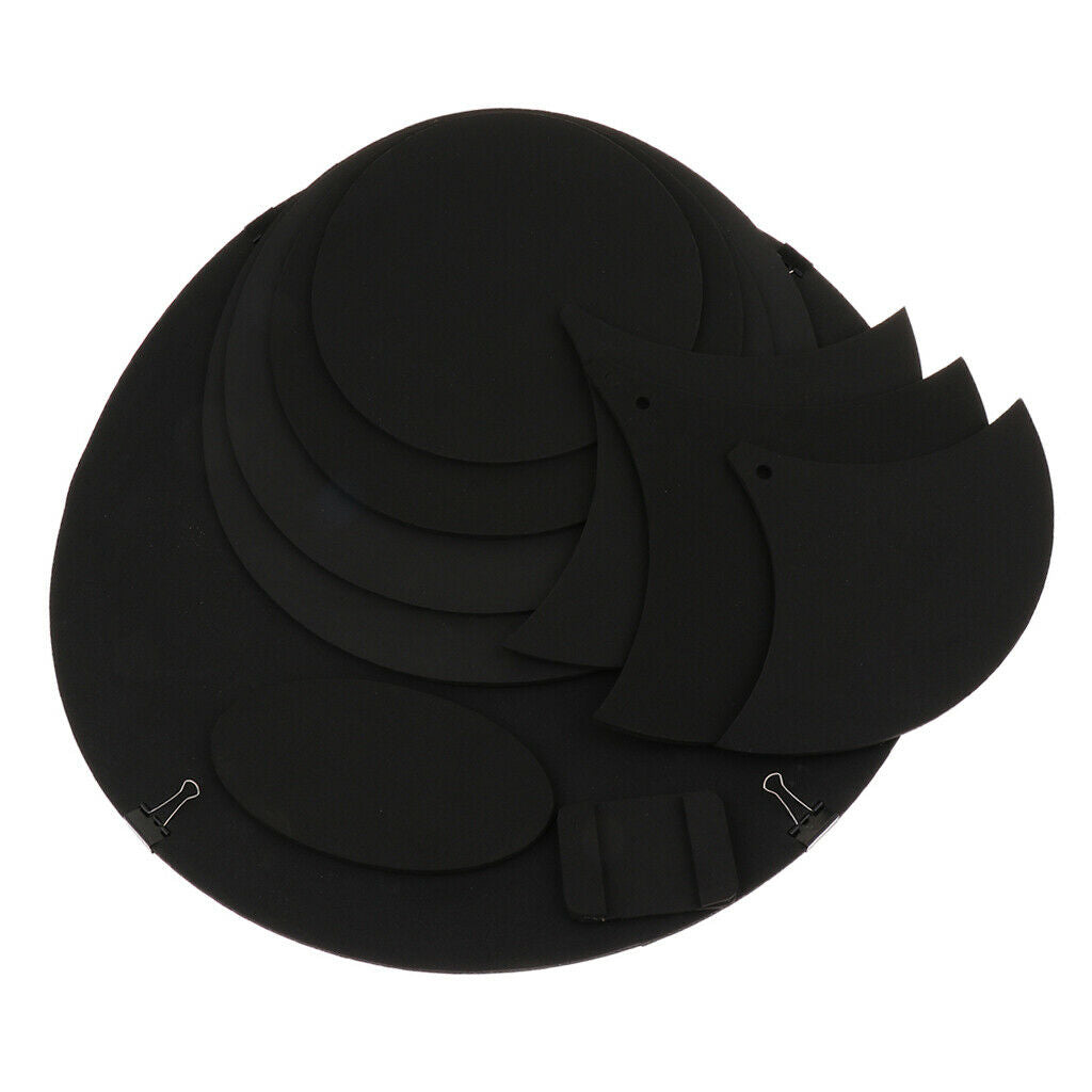 Drums Mute Silencer Drum Set Mute Silencer Hi-hat Cymbal Mute Practice Pad