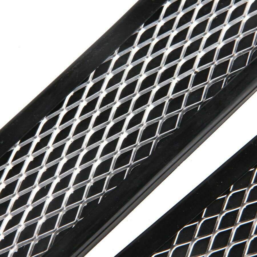 New Universal Air Flow breather vent CAR DIY Grille Side Rear Decor Fender Black