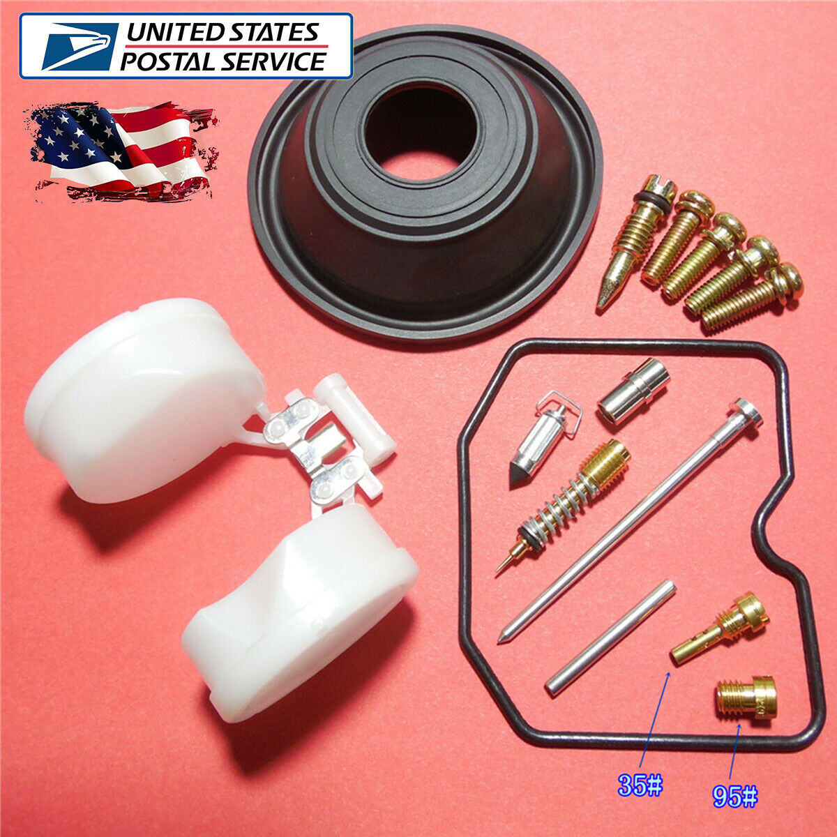 Carburetor Carb Rebuild Repair Kit For Kawasaki EL250 Eliminator ZL 250XL 88- 97
