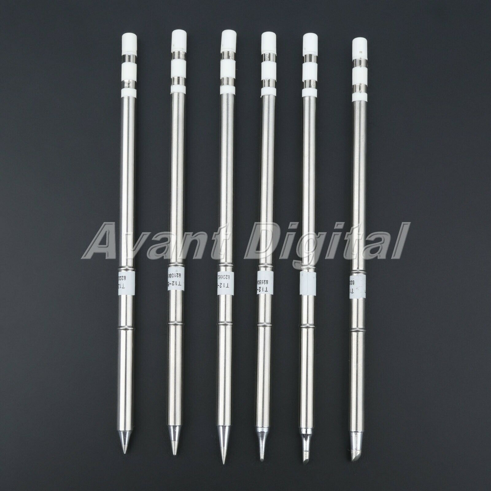 6Pcs Solder Iron Tips T12 Series Iron Tips Welding Soldering Tool Kit Wholesale