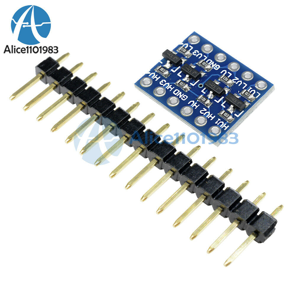 2PCS IIC I2C Logic Level Converter Bi-Directional Module 5V to 3.3V For Arduino