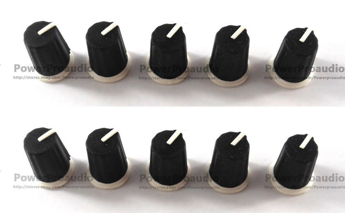 10 X Black EQ Rotary Knob DAA1176 DAA1305 BLACK For Pioneer DJM800 900 2000 NXS