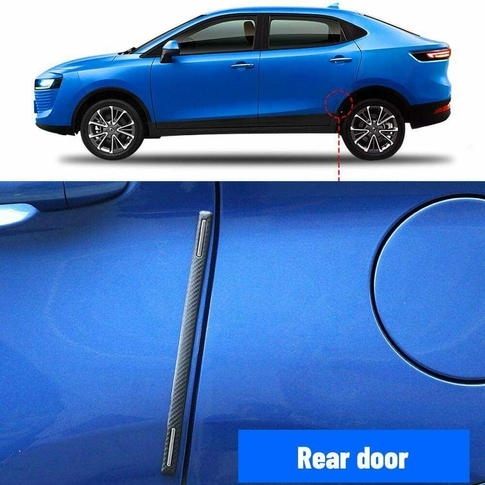 4Pack Car Accessories Bumper Corner Guard Cover Anti-Scratch Protector Stickers