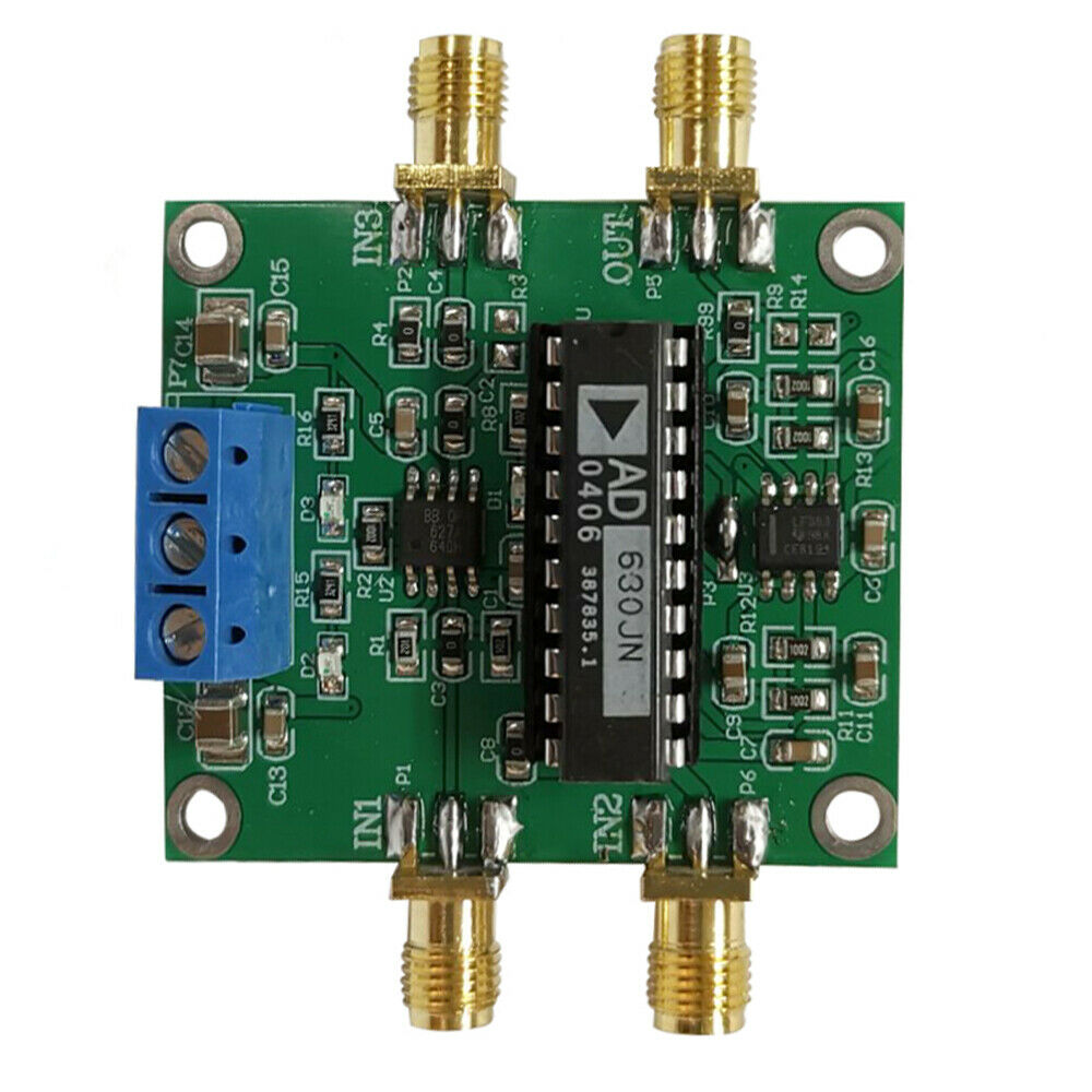 AD630 Lock-in Amplifier Minimum System Phase-Sensitive Detection of Weak Signals