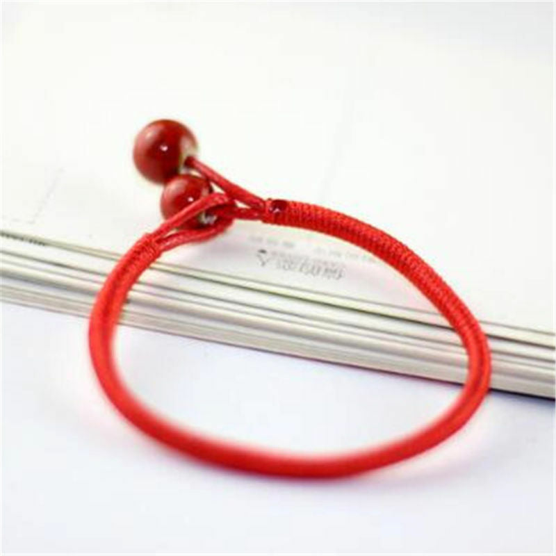 2X Lucky Red String Bracelets Men Women Hand Braided Bead Bracelet Jewelry Gift
