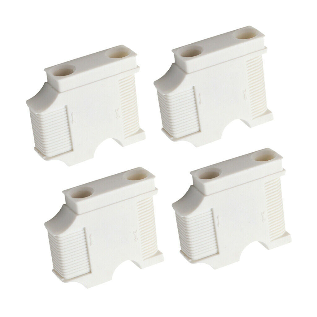 4x Rugged ABC Plastic Fender Holder Adjuster Hanger for Boats