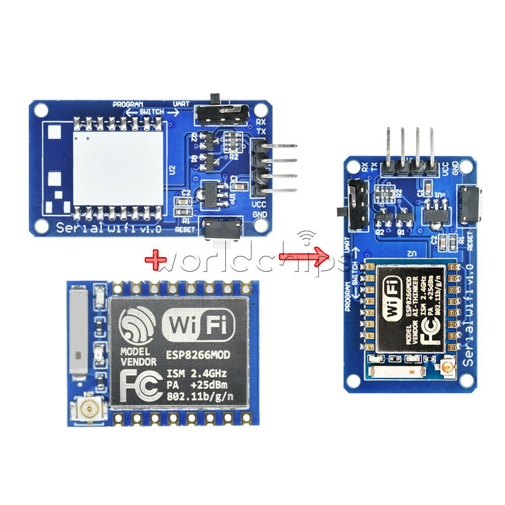 ESP8266  V1.0 TTL Serial ESP-07 Wifi Transceiver Wireless Adatper Board Module