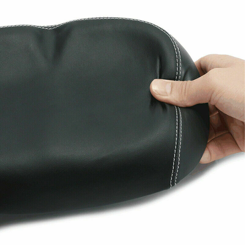 Bicycle Ride Breathable Comfort Elastic Bike MTB Saddle Wide Big Seat Pad Black