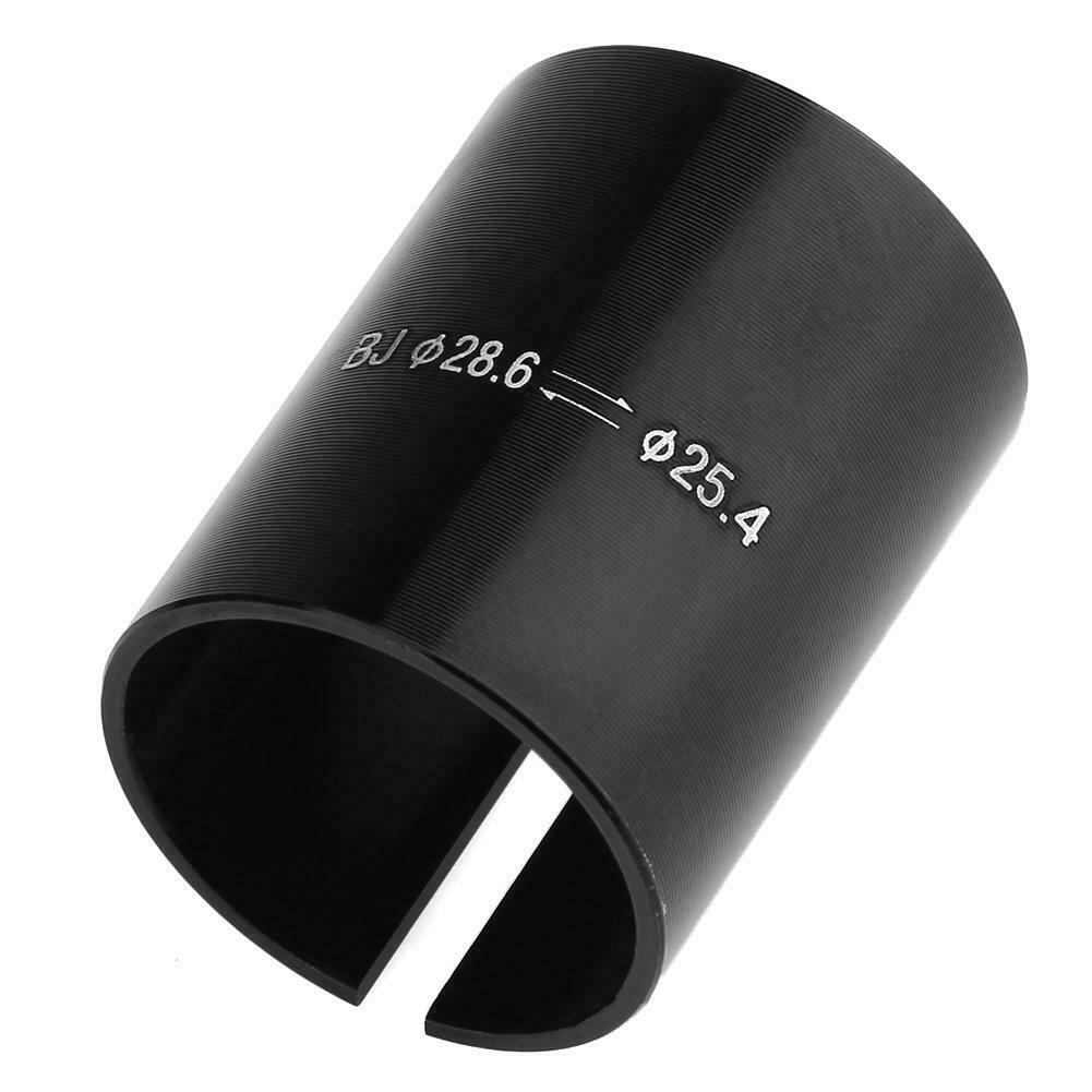 28.6mm to 25.4mm Aluminum Alloy Bicycle Seat Post Reducing Sleeve Adapter @