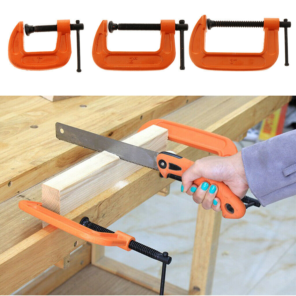 2pc Thickening Type Clamp Woodwork Clamp Withstand Pressure High Blessing