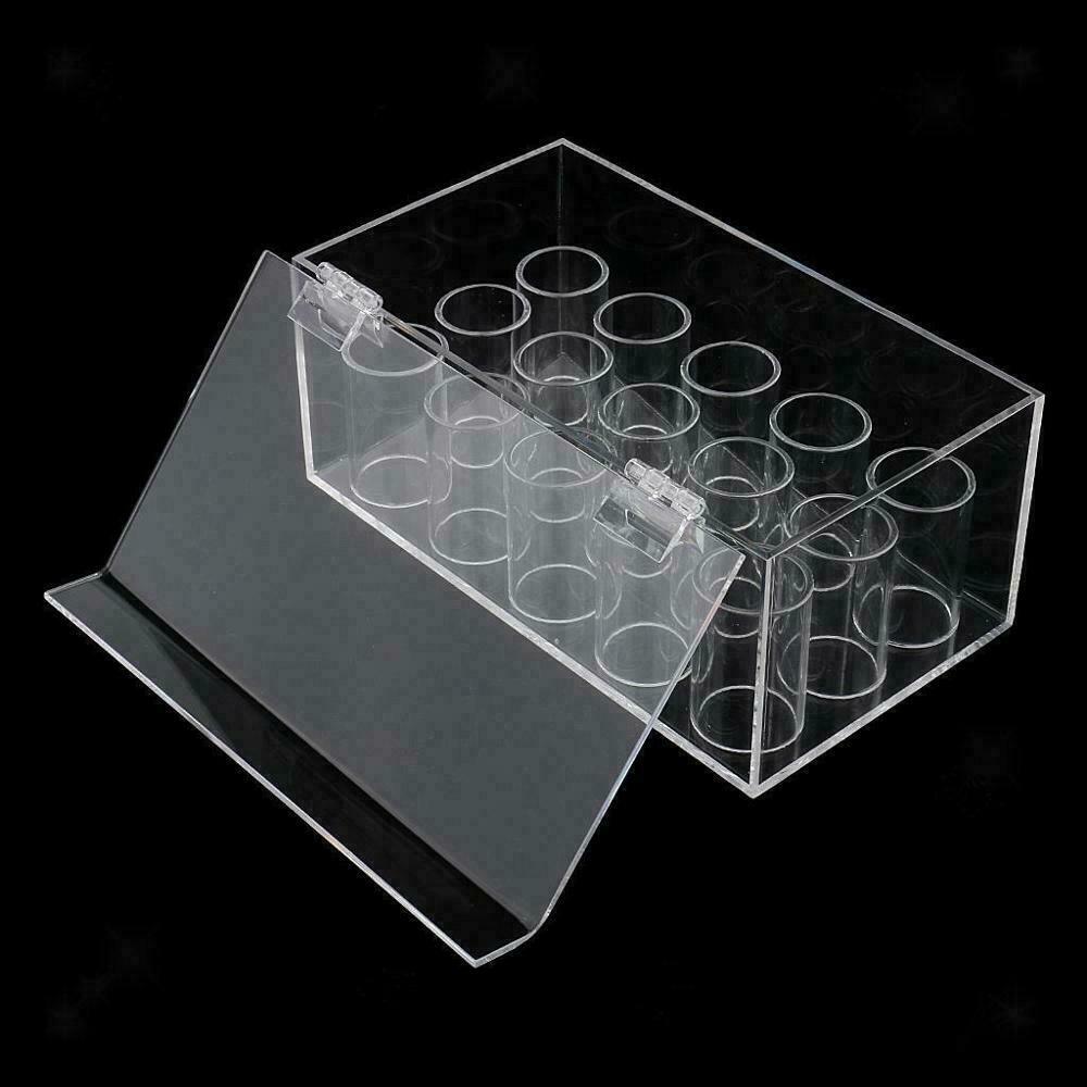Dental Orthodontic Ligature Tie Holder Storage Box Acrylic Transparent Container