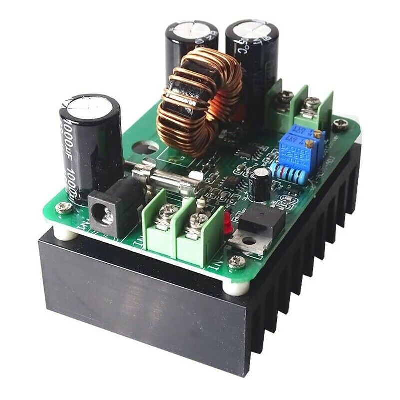 600W High Power DC to DC Boost Converter DC 12-60V to 12-80V Boost Module BoarD1