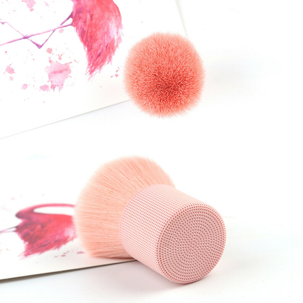 1 Piece Kabuki Powder Foundation Brush Portable Loose Powder Brush, Large Face