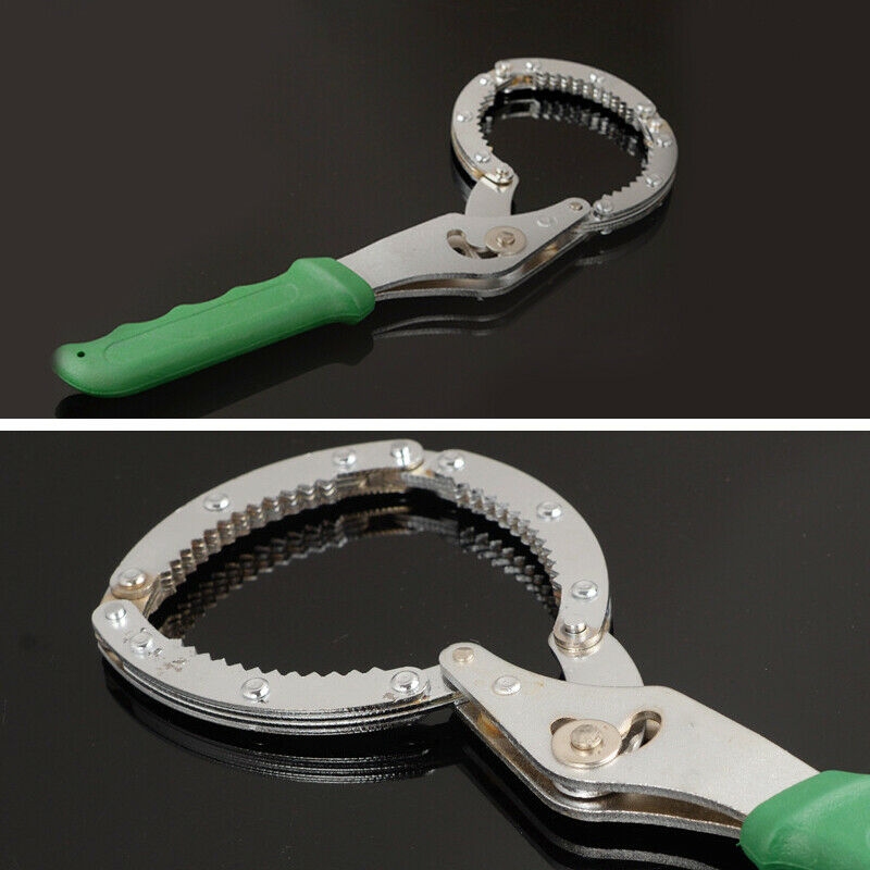 1PC Adjustable Oil Filter Wrench Handcuff Style Remover Tool Car Motor 60mm-75mm