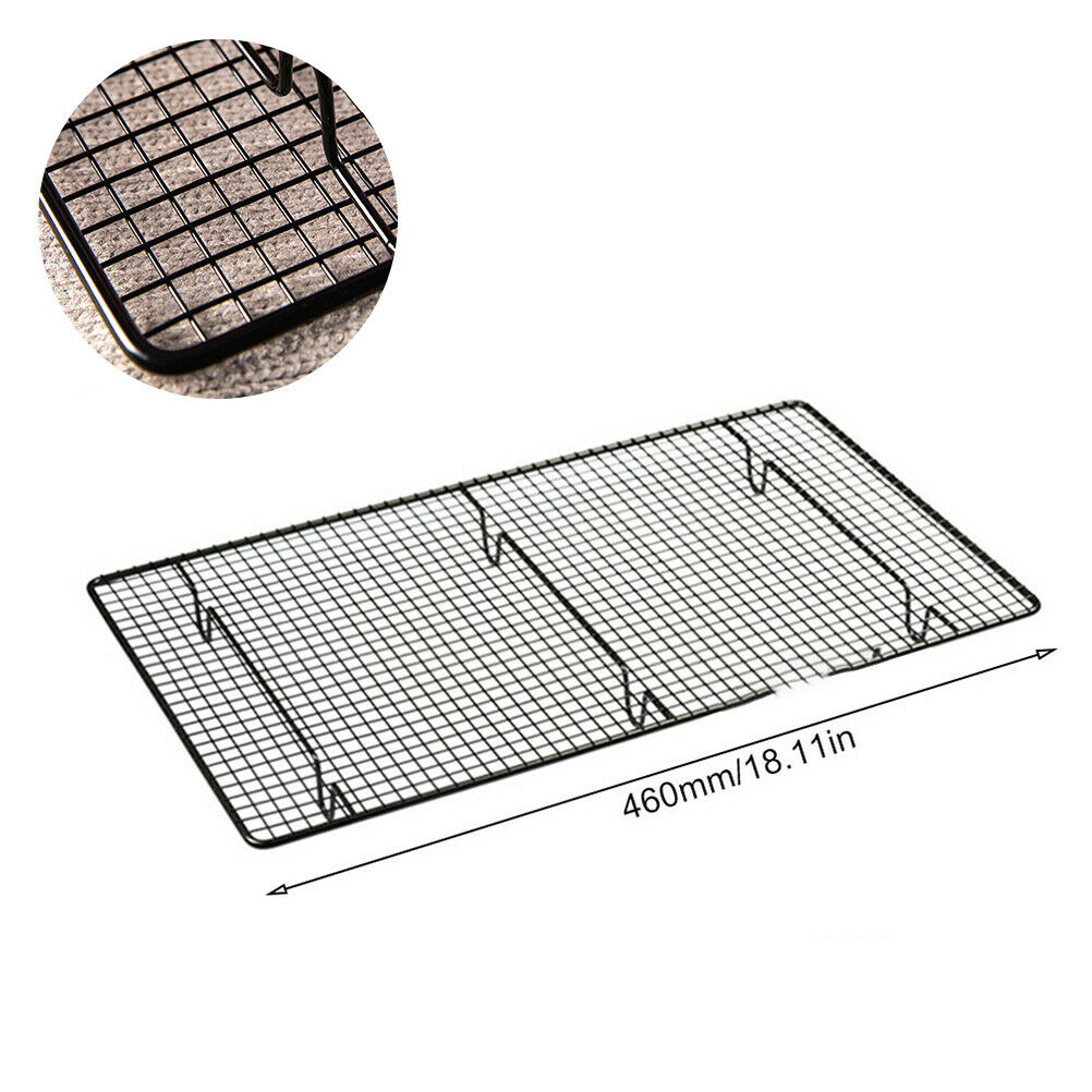 Universal Carbon Steel Cooling Rack Baking Thick Wire Rack for Grilling Drying