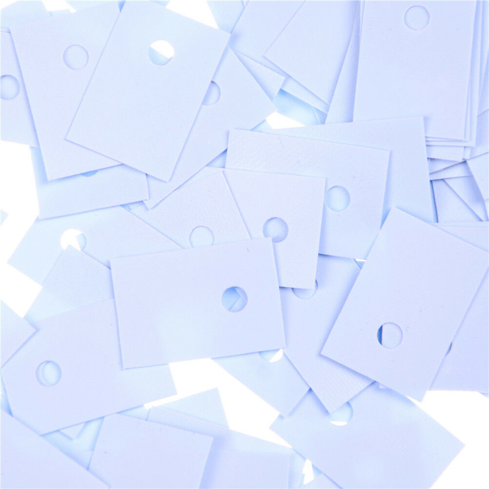 100pcs TO-220 Silicon Rubber Pad Insulation Silicon Heatsink Silicon Shee.l8