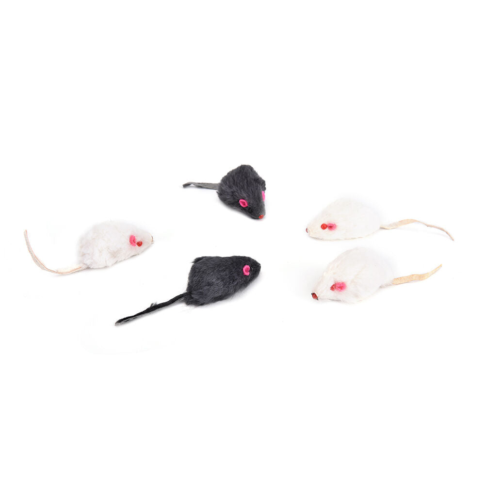 Soft Fleece False Mouse Cat Toys Funny Playing Toys For Cats Kitten apaAT.l8