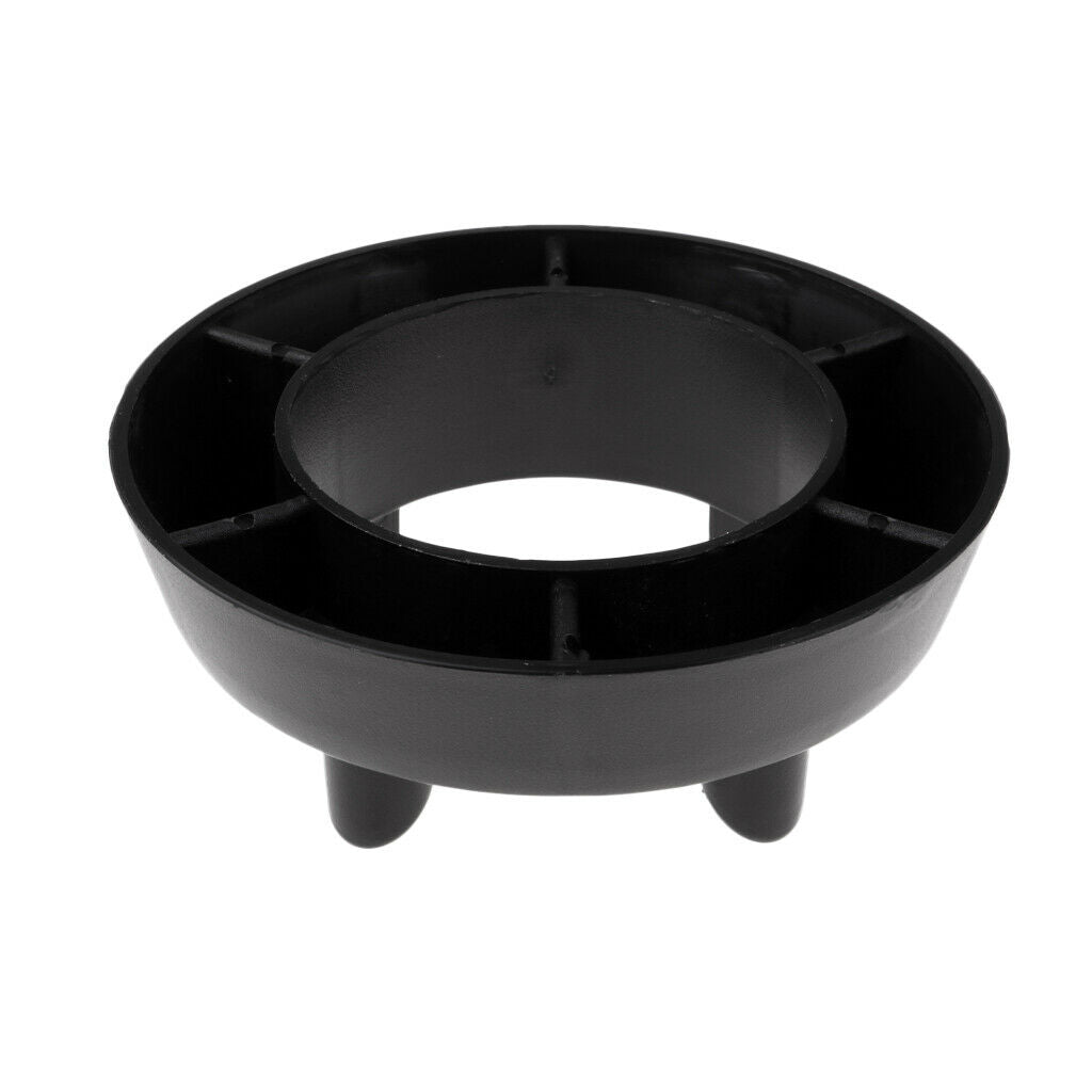 2X Durable Ball Display Holder Stand Rack Bracket Support Accessories Black