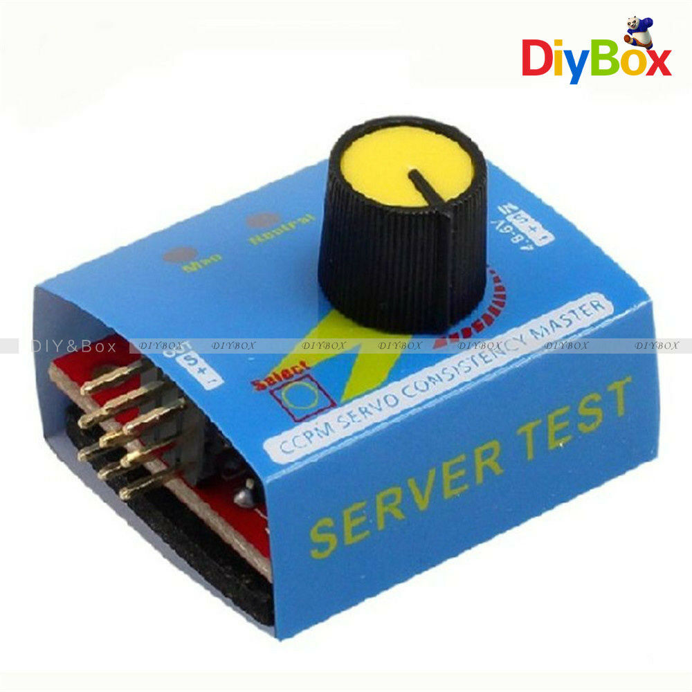 Adjustment Steering Gear Tester CCPM 3-Mode ESC Servo Motor for RC Helicopters