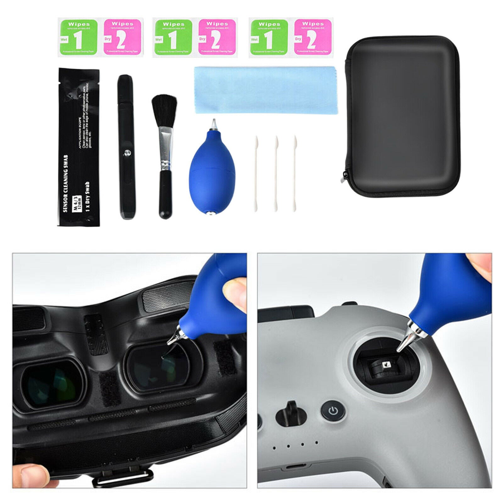 Premium Clean Tool Set for DJI FPV Goggles Lens Digital Camera Computer Parts