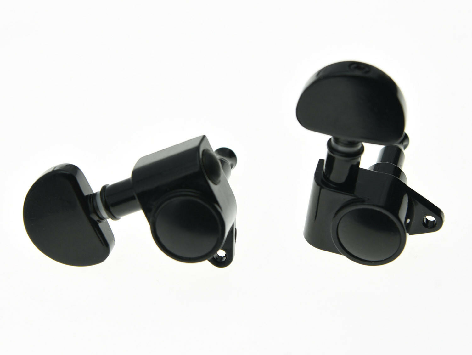 Black Straight Fixing Tag Guitar Tuners Tuning Keys for Acoustic or LP Les Paul